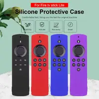 New Silicone Remote Control Case For Fire TV Stick Lite AMAZON FIRE TV Stick Soft Washable TV Remotes Control Protector Case 1