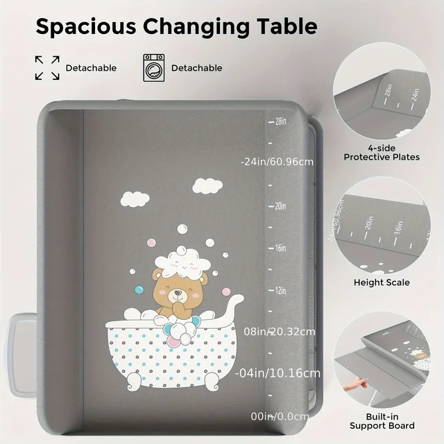 Foldable Baby Changing Table 4