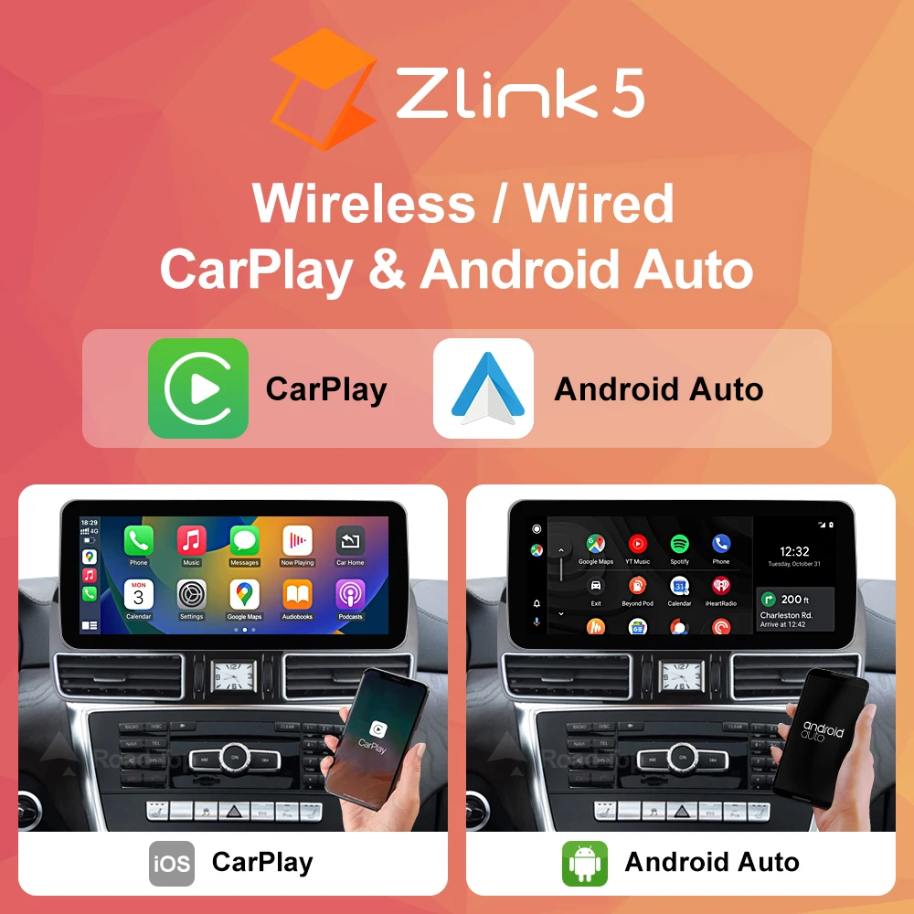 Android 13 Car Radio Multimedia Player Screen Mercedes Benz ML W166 GL X166 SLC SLK Carplay Autoradio Head Unit GPS DSP WiFi car multimedia player car radio