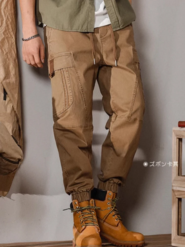 

Cargo Pants Men's fashion ins paratrooper slacks men's n logging pants