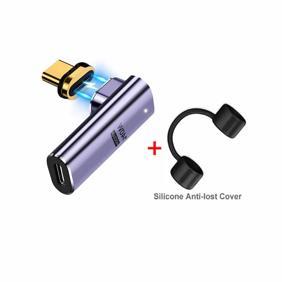 Ultra High-Speed 140W USB-C Magnetic Adapter with 8K Video Support