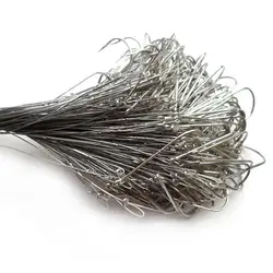 Hameçon de pêche en fil d'acier, ligne de pêche Anti morsure, avec crochet pivotant, accessoire de pêche, ligne de carpe, Leader lac d'eau de mer 