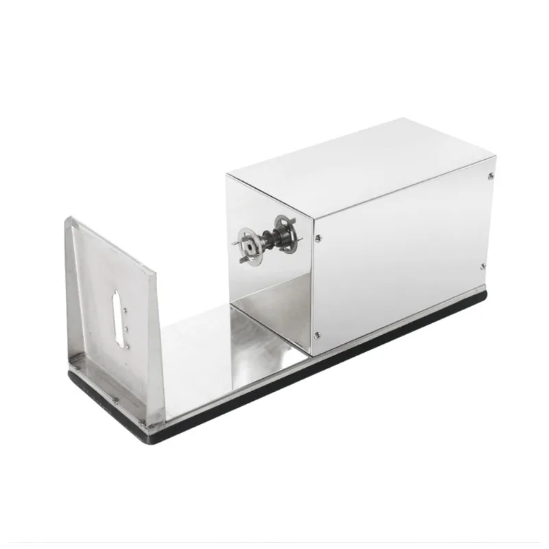 Potato Slicer Electric Semi-Automatic Spin Stainless Steel Snack Restaurant Equipment Commercial Home Chip Machine