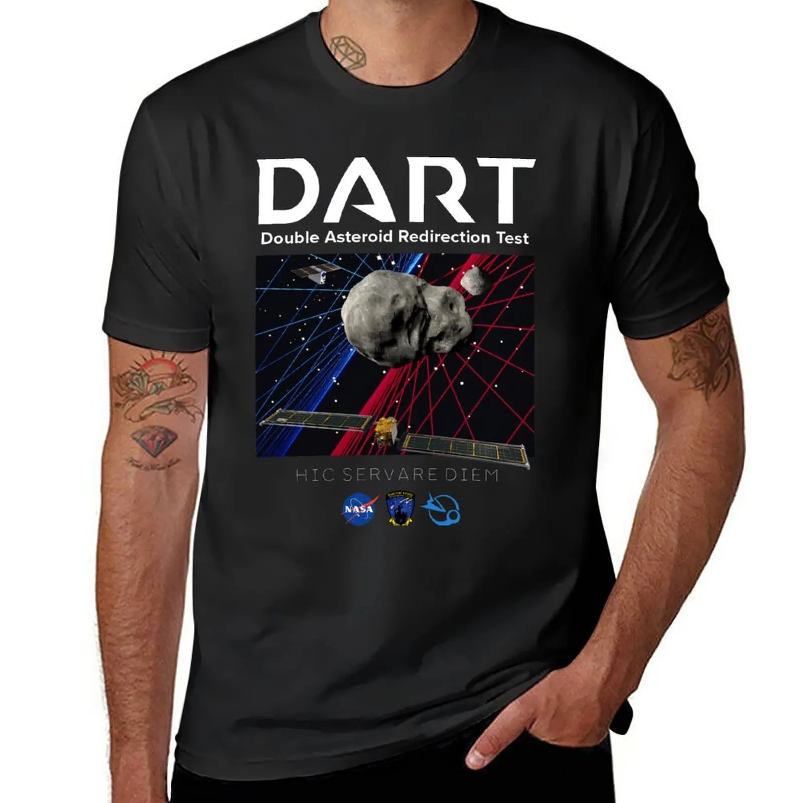 

New DART Double Asteroid Redirection Test T-Shirt funny t shirts animal print shirt for boys men t shirt