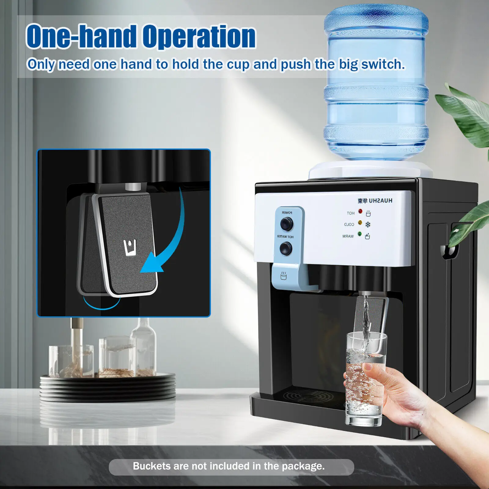 Standing Water Dispenser Dispensador De Agua Para Botellon Top