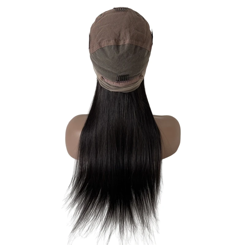 12 inches Vietnamese Remy Human Hair Natural Color 4x4 Silk Top Full HD Lace Wigs for White Woman