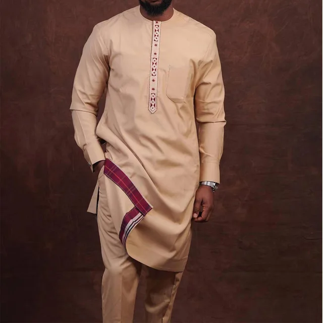 Chinedu Long Sleeve Dashiki Outfit