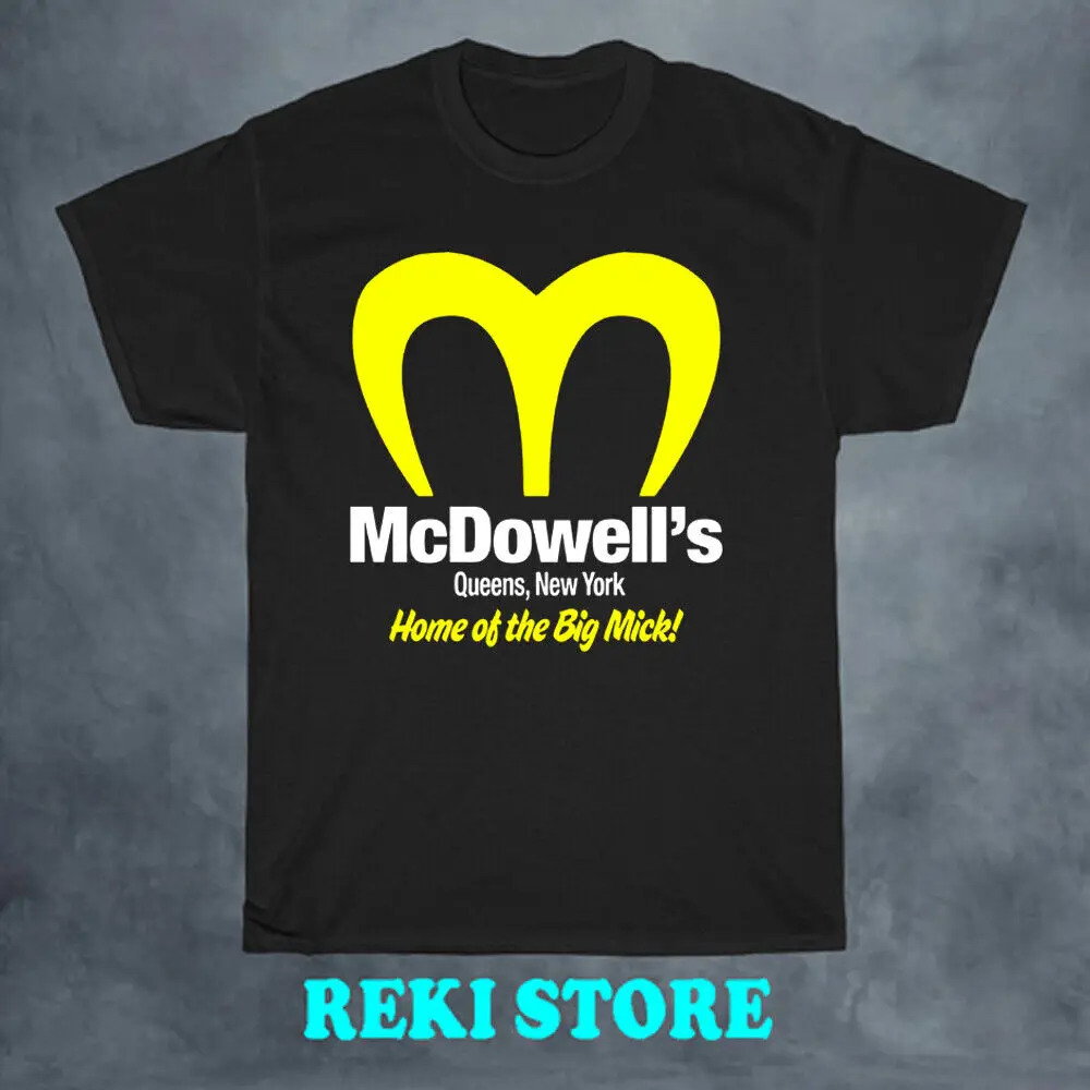 

McDowell's Movie Men's Black T-shirt Size S-5XL