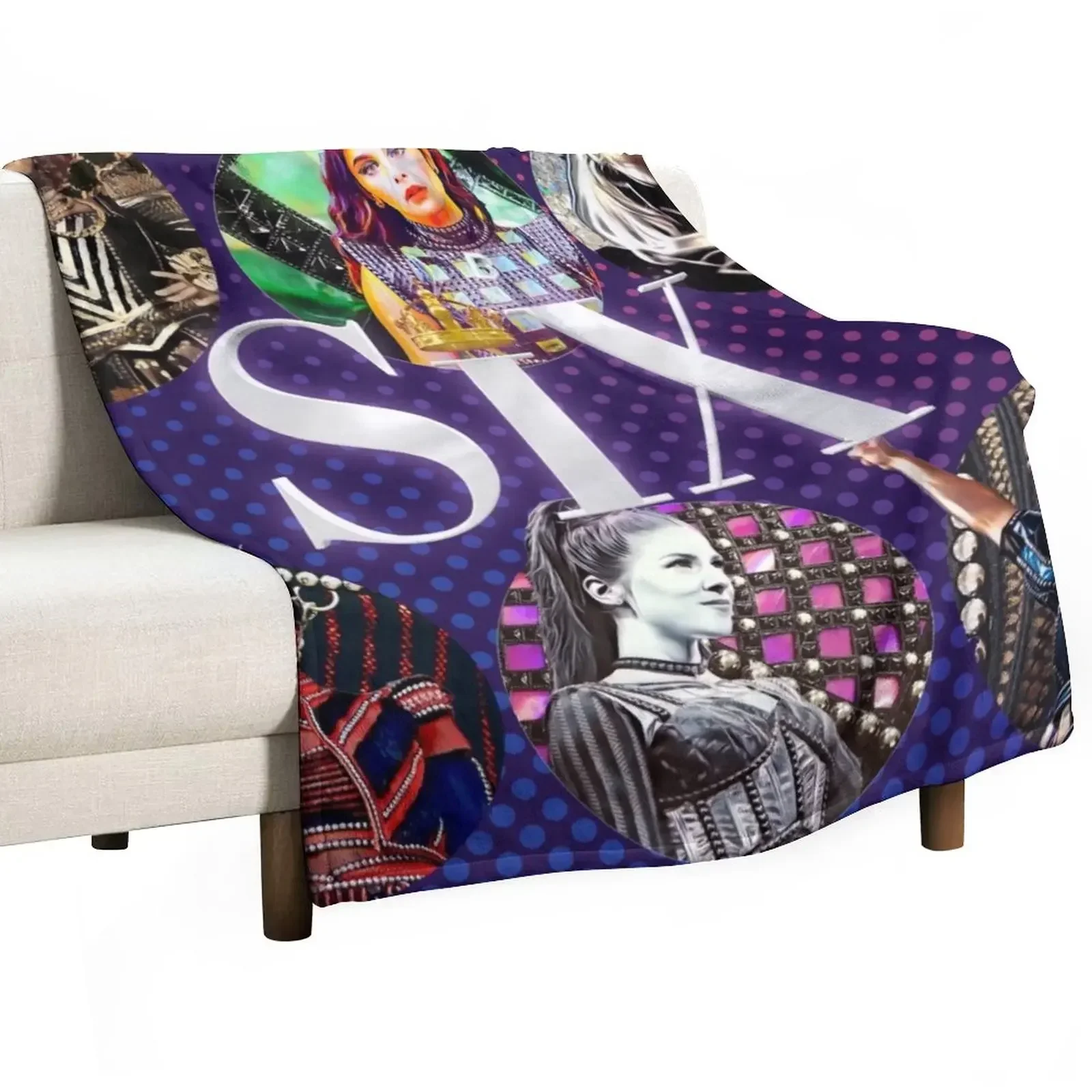

Six Queens Throw Blanket Sleeping Bag Weighted Cute Blankets