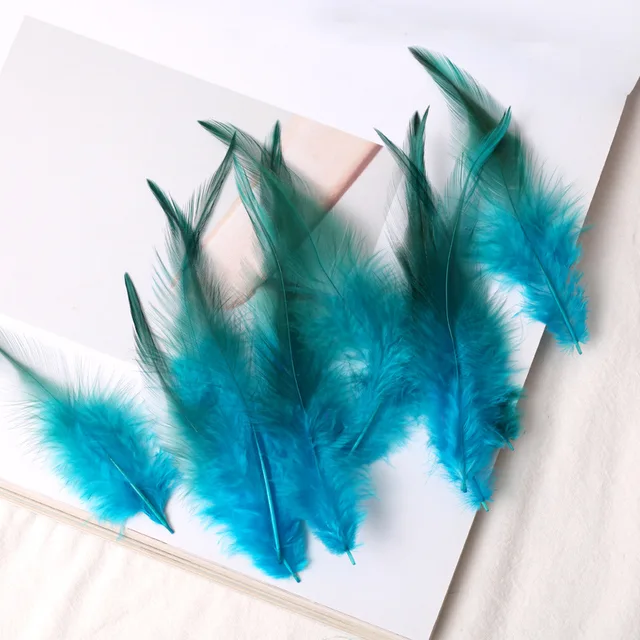 50/100pcs 8-15CM Wholesale feather diy cat toys, colorful pheasant feather handicrafts, accessories and decorative materials 2