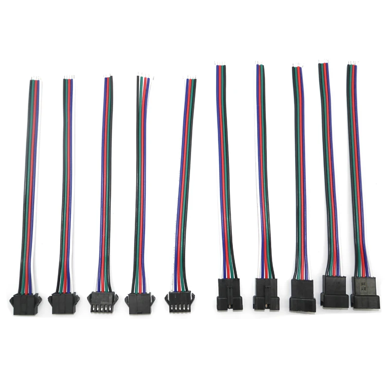 5pin 6pin 15cm jst sm conector rápido