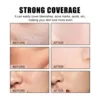 Three Color Concealer Naturally Covers Face Dark Circles Spots Acne Marks Foundation Make-up Brightening Skin Color Concealer 3