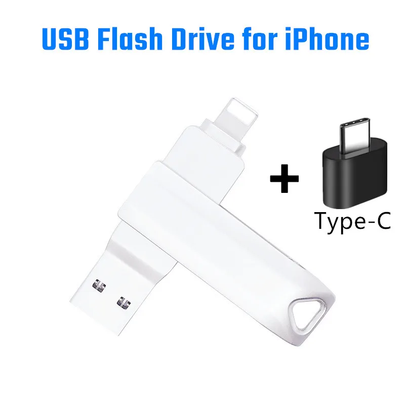 

Pen Drive 64GB OTG 128GB Type C USB 3.0 Flash Drive for iphone ipad External 256gb Memory Stick for SmartPhone MacBook Tablet