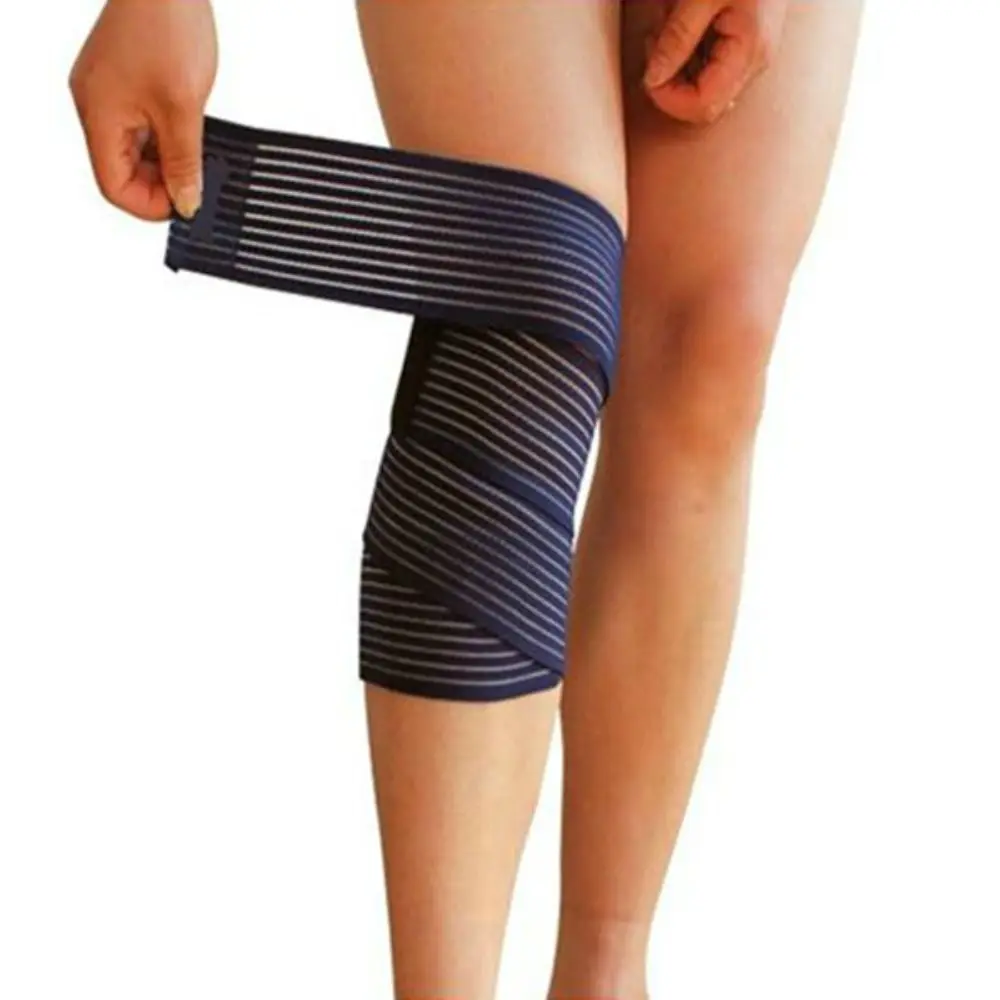 Ankle Support Leggings Relief Pain Comfortable Calf Elastic Bandage Bike Leg Warmers Thigh Sleeve Sport Protection Bandage