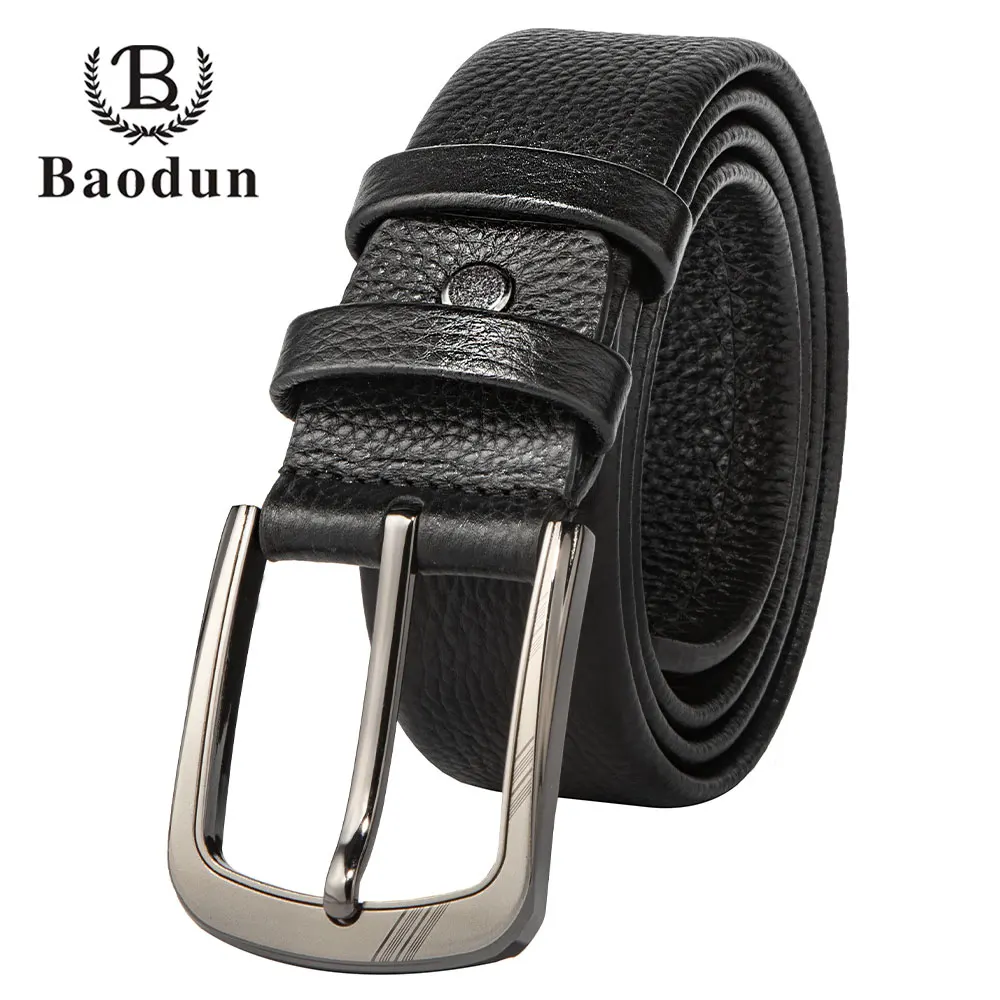 High Quality Men's Belts Luxury Designer Leather Male Belt For Men Pin Buckle Jeans Strap Ceinture Cowskin Black Brown Coffee