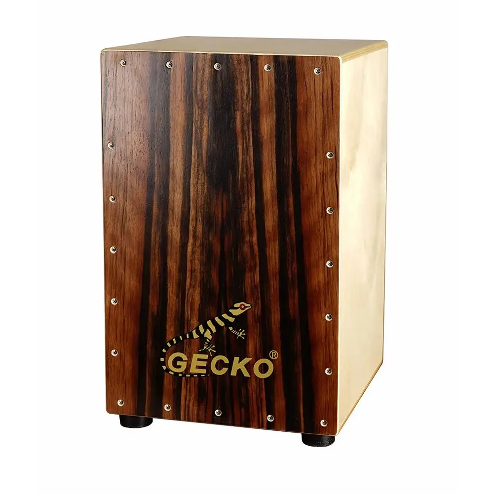 Cajon Wooden Box Drum String Adjustable Portable Style African Drum