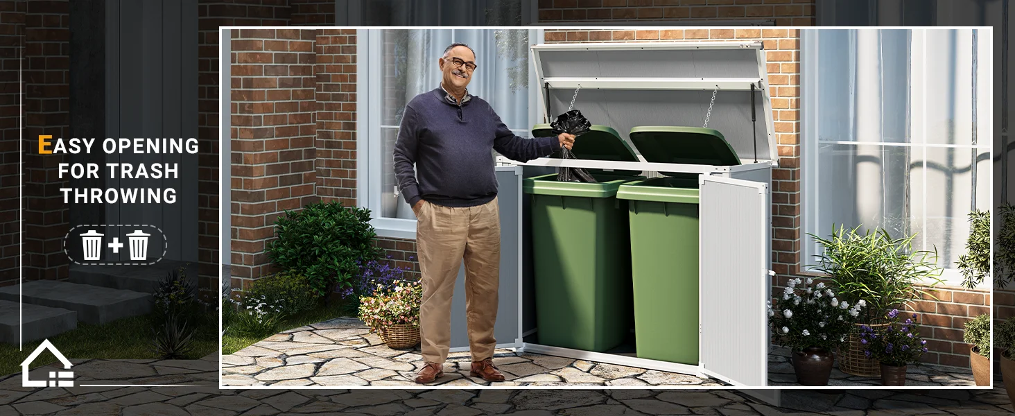 outdoor storage shed