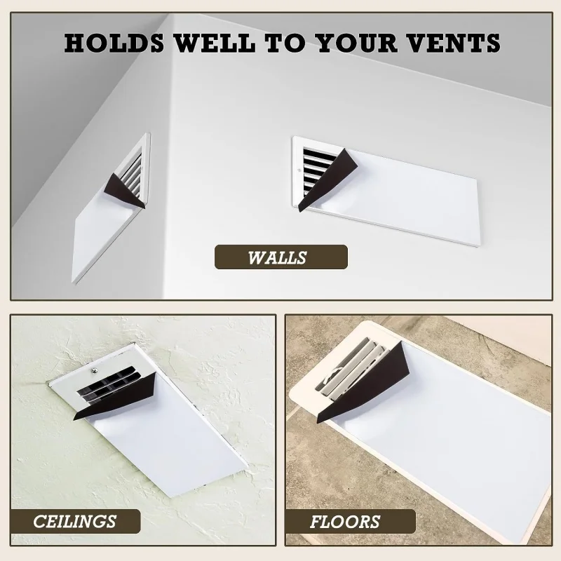 Strong Magnetic Vent Covers Home Floor Standard Air Registers 5.5&times;12 inch 1PCS Ventilation Cover Flexible Magnet Sheet air vent grille air vent cover ducting ventilation cover
