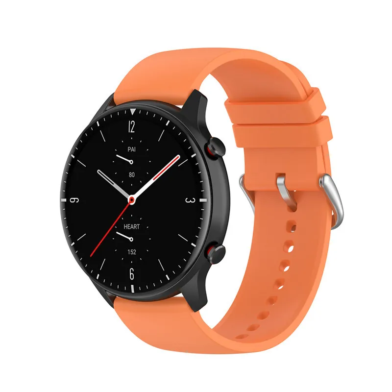 22mm Strap for Xiaomi Huami Amazfit GTR3 pro GTR2 2e Sport Bracelets for Galaxy watch 3 Venu2 Silicone Smart Watch Wrist Band