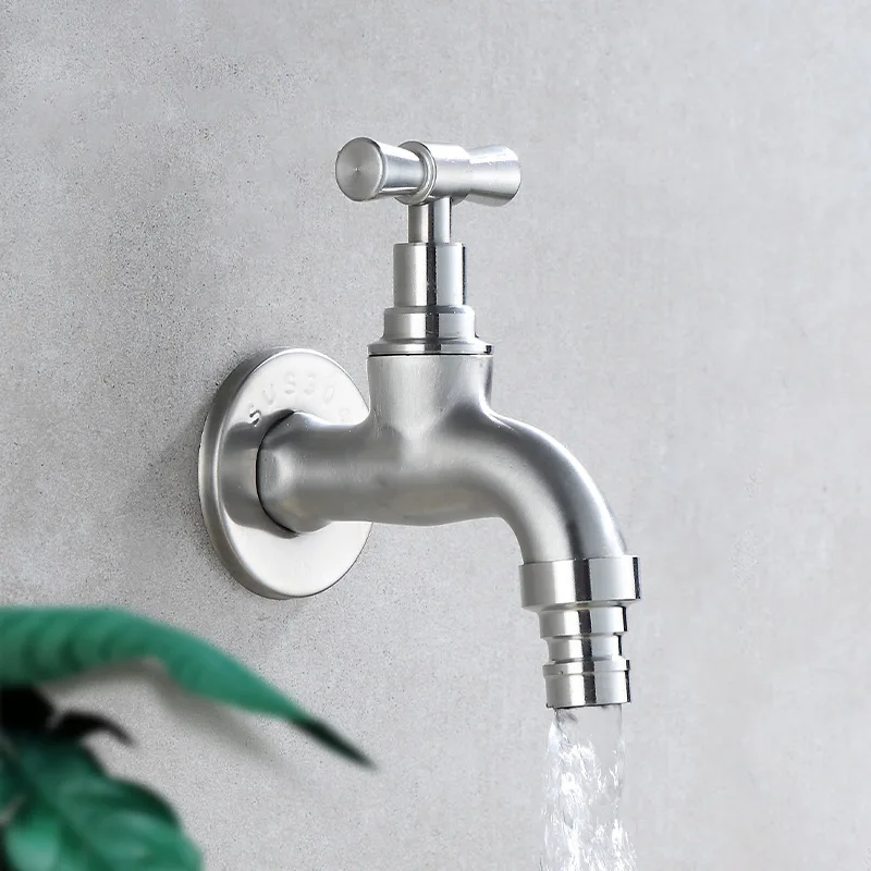 Garden Bibcocks 304 Stainless Steel Wall Mounted