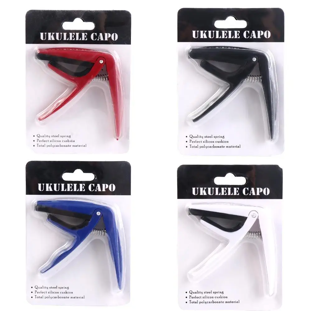 

Plastic Universal Guitar Capo Pink White Guitar Tuning Clamp Red Portable Guitarra Tuning Clamp Ukulele