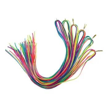 Corda per capelli intrecciata fatta a mano da donna, in nastro di seta a colori misti, accessorio per acconciature fai da te, per intrecciare e annodare i capelli