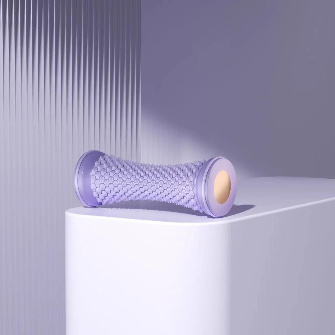 Foot Massager Massage Roller Yoga Massage Ball Plantar Fascia Roller Muscle Relaxation Care Plastic Manual Foot Massager Rollers