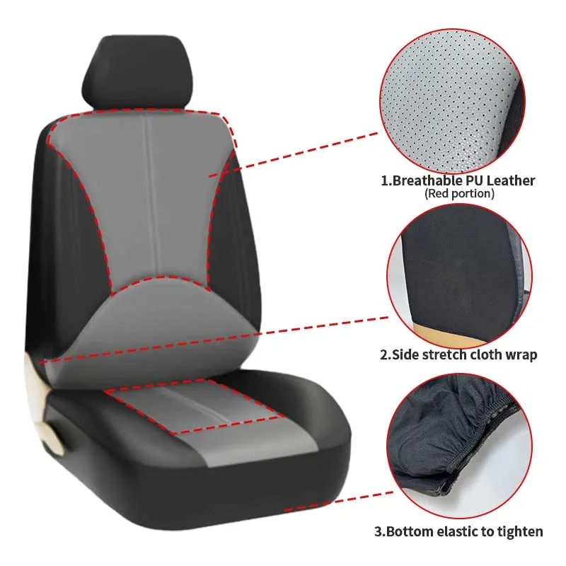 Leather Seat Cushion Covers 4
