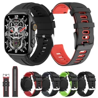 Sports Silicone Breathable Strap For COLMI C81 C80 M40 M42 Band For COLMI P71 P73 P8 I30 Wristband 20mm 22mm Bracelet Accessorie