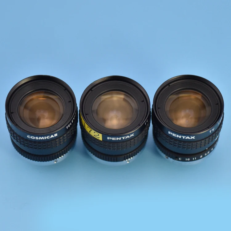 PENTAX/COSMICAR machine vision fixed focus industrial lens 8.5mm 1