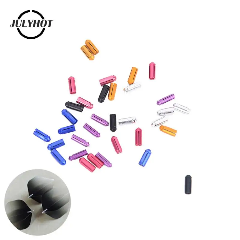 

12pcs/lot Aluminum Alloy Darts Flight Savers Dart Wing Tail Protector Steel Soft Tip Darts Accessories Entertainment