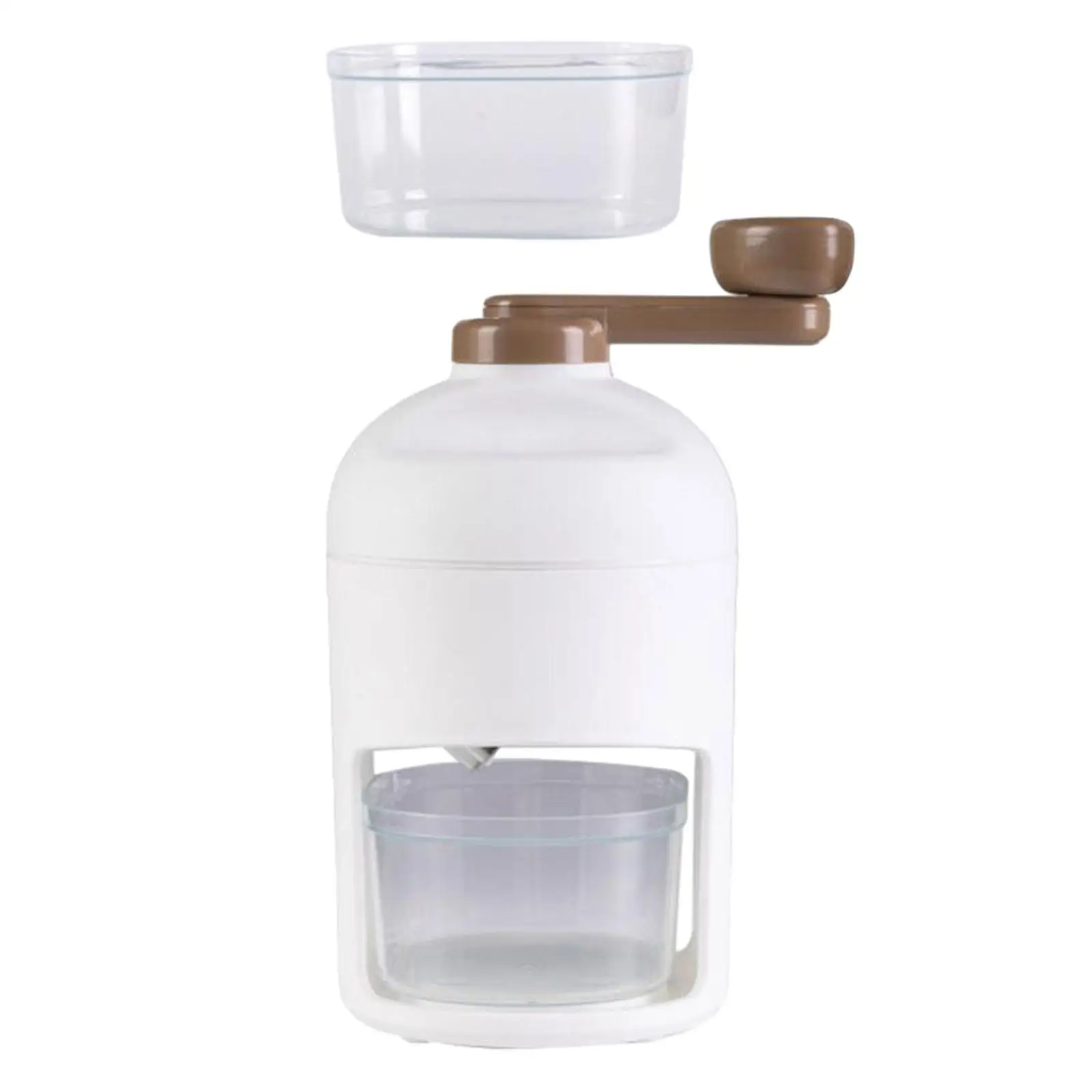 Manual Rotary Ice Crusher Hand Shaved Ice Machine for Camping Bars Outdoor 2