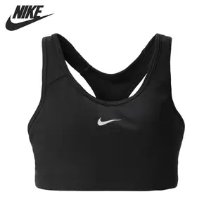 Original New Arrival NIKE AS W NK DF SWSH ZIP FRONT BRA Women's Sports Bras  Sportswear - AliExpress