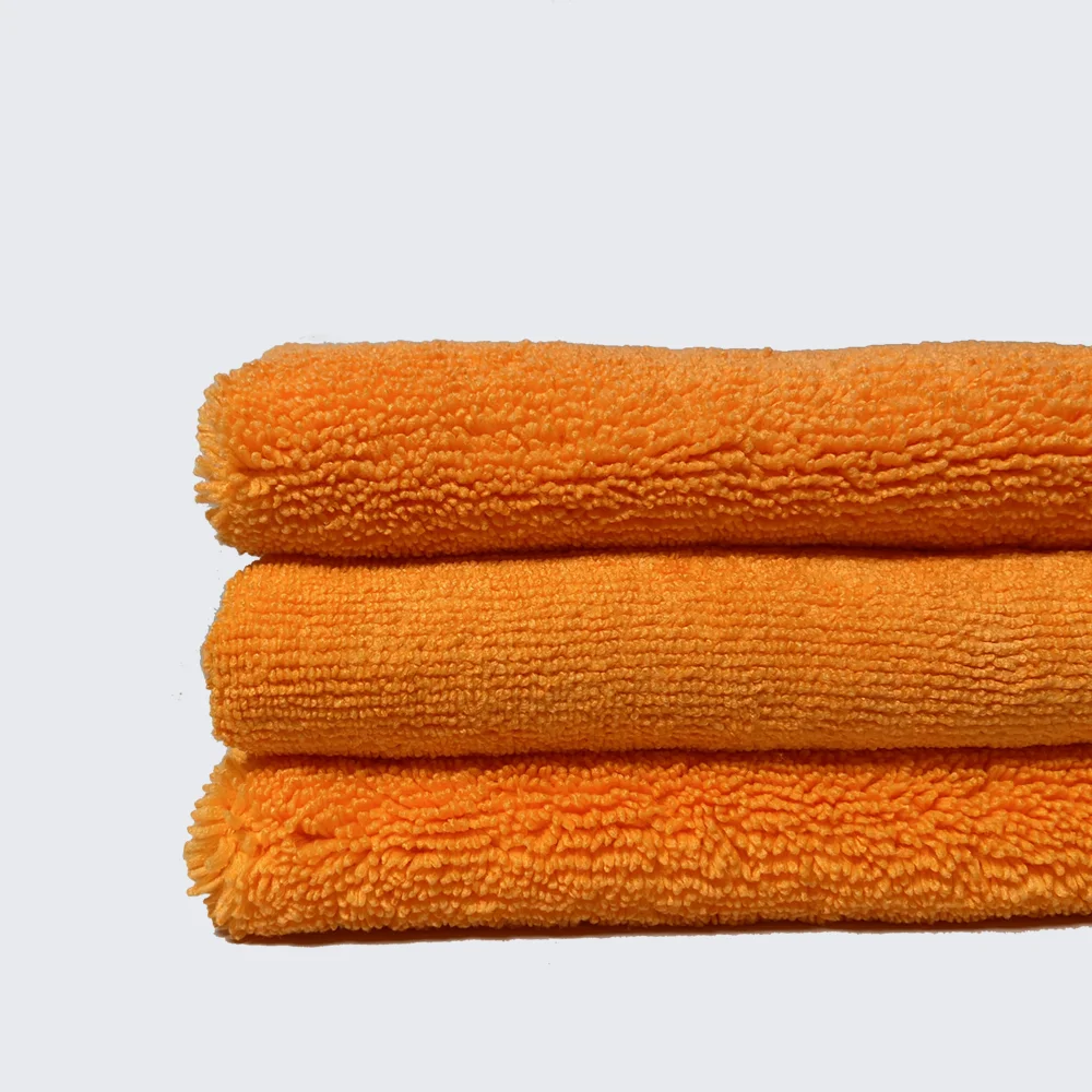 Microfiber Cleaning Cloths 3PCS 380GSM Car Detailing Towel 40x40CM Edgeless Multi-used