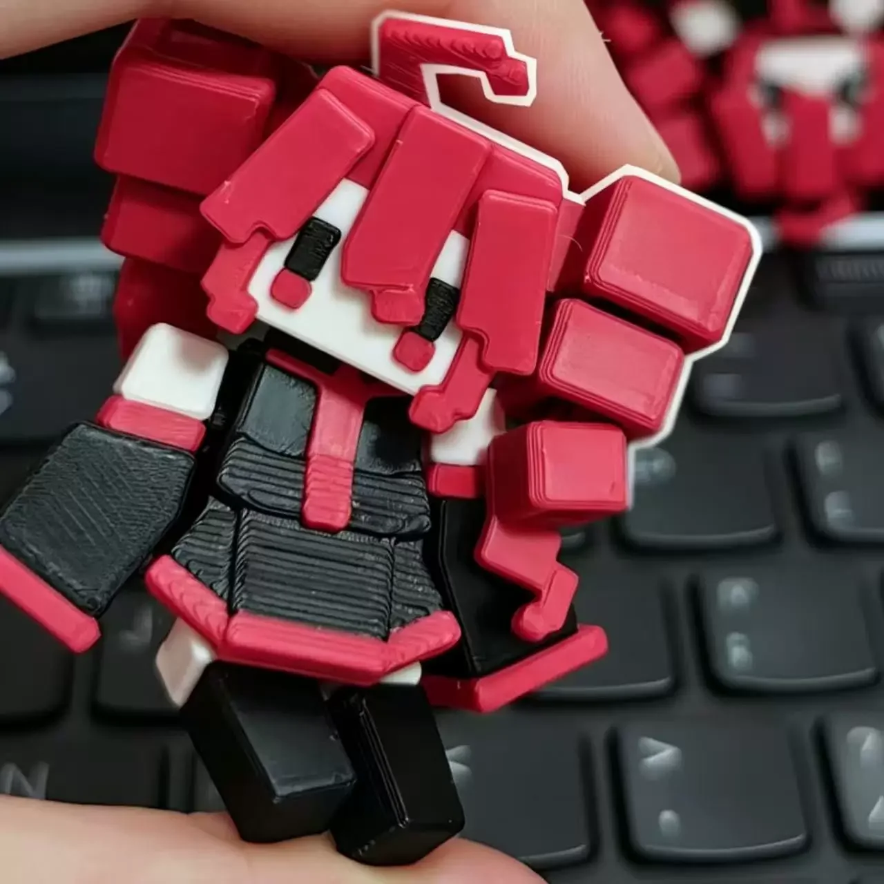 Vocaloid Character Pixel Block Figure Set - Desktop Collectible Ornament Anime Statue Gift