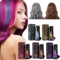 Shampoing de coloration de teinture capillaire 3 en 1, shampoing instantané, nourrissant, teinture de couleur longue durée pour femmes et hommes, couverture de cheveux gris, 200ML 6