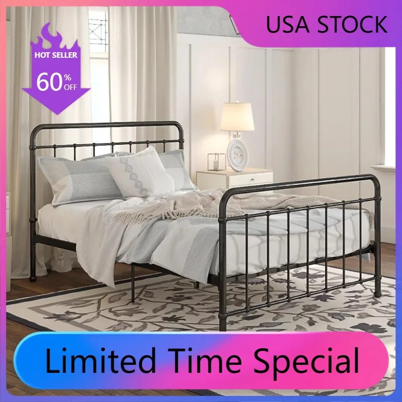 

Home Better Homes & Gardens Kelsey Full Metal Bed, Black