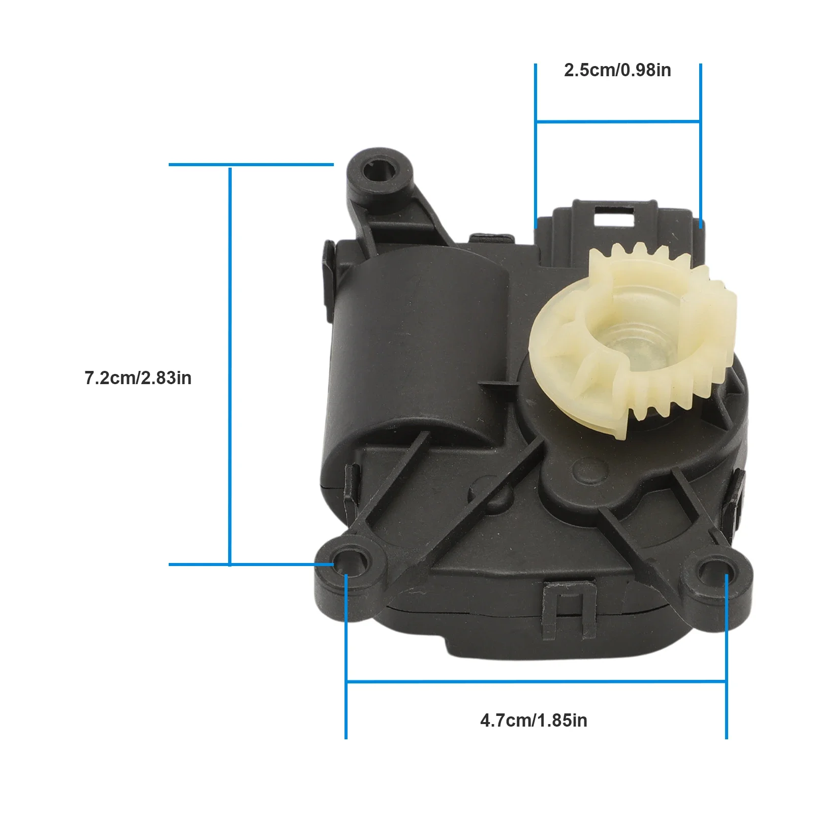Mixer Flap Control Element Compatible with A3 8PA 715279 5Q0898511D Actuator Motor Valve Right Heating heating valve switch