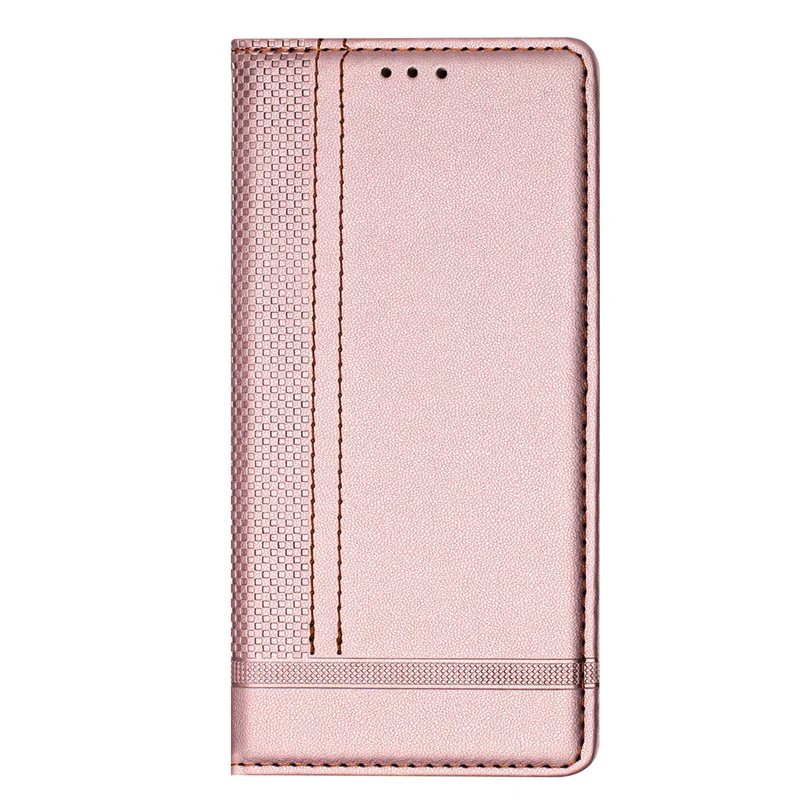 Colorful Macaron Magnetic Leather Wallet Case