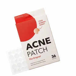 36 Invisible Hydrocolloid Acne Patches - Absorb Pus & Oil, Reduce Redness, All - Day Wear (1PC)