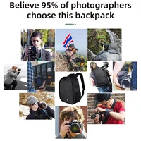 Outdoor Camera Backpack Video Digital Shoulder Camera Bag Waterproof Photo Knapsack Case DSLR For Canon For Nikon For Sony - Image 2
