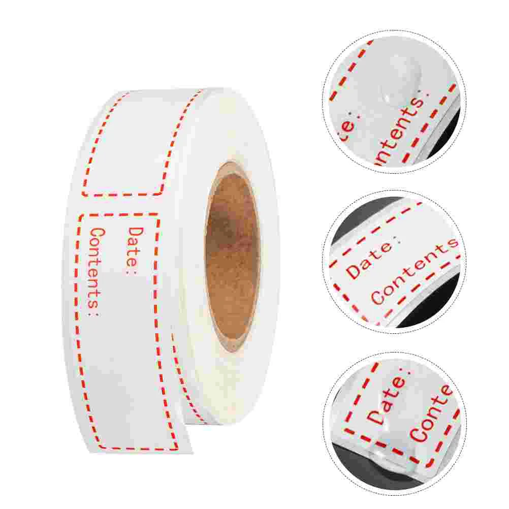 500 pcs roll candle warning label stickers candle jar container stickers waterproof wax melting safety label vow label stickers Of Date Content Label Stickers Kitchen Fridge Labels Reminder Stickers Food Storage Label Food Storage Label Sticker