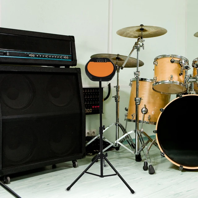 Foldable Drum Stand Holder 8 Inch Dumb Tripod W/ Storage Bag For Dumb Drum