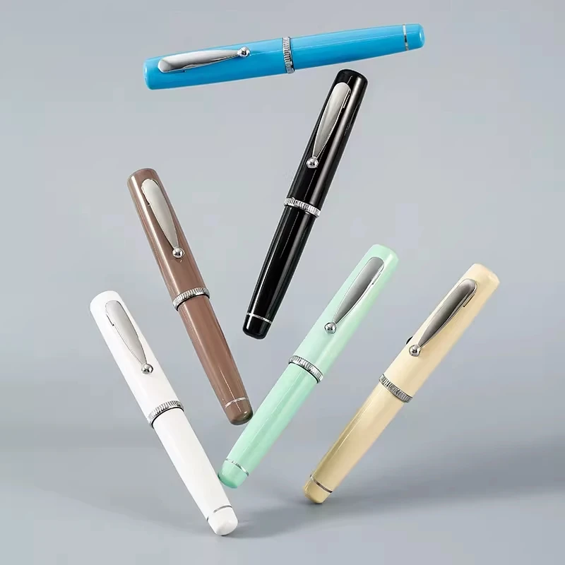 Stylo plume de poche PLATINUM à plume apparente, stylo court pour la pratique de la calligraphie, cadeau pour étudiants avec coffret._voghion.com