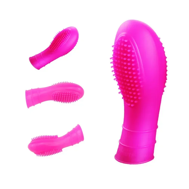 Sex Toys, Massage Glove Vibrator Female Masturbator Finger Sleeve G Spot Stimulate