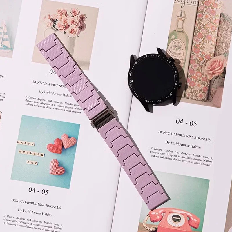 Carbon Fiber Watch Band - 20mm/22mm