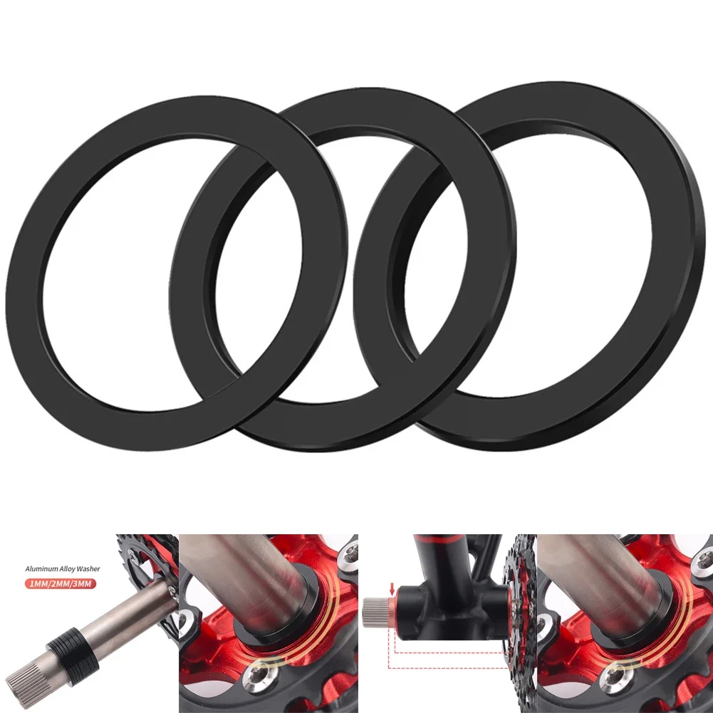 Bicycle Bottom Bracket Adapter Washer Spacer Rings For Shimano-BB86 91 92 52/24mm 2 Pcs