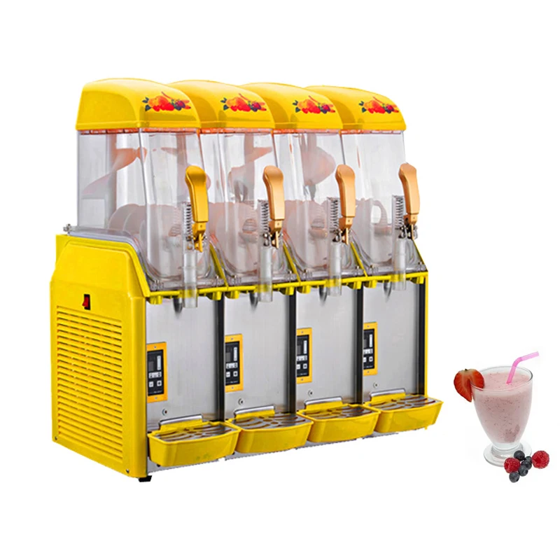 

Commercial Snow Melting Machine Frozen Drink Ice Smoothie Machinery Electric Slush Machine