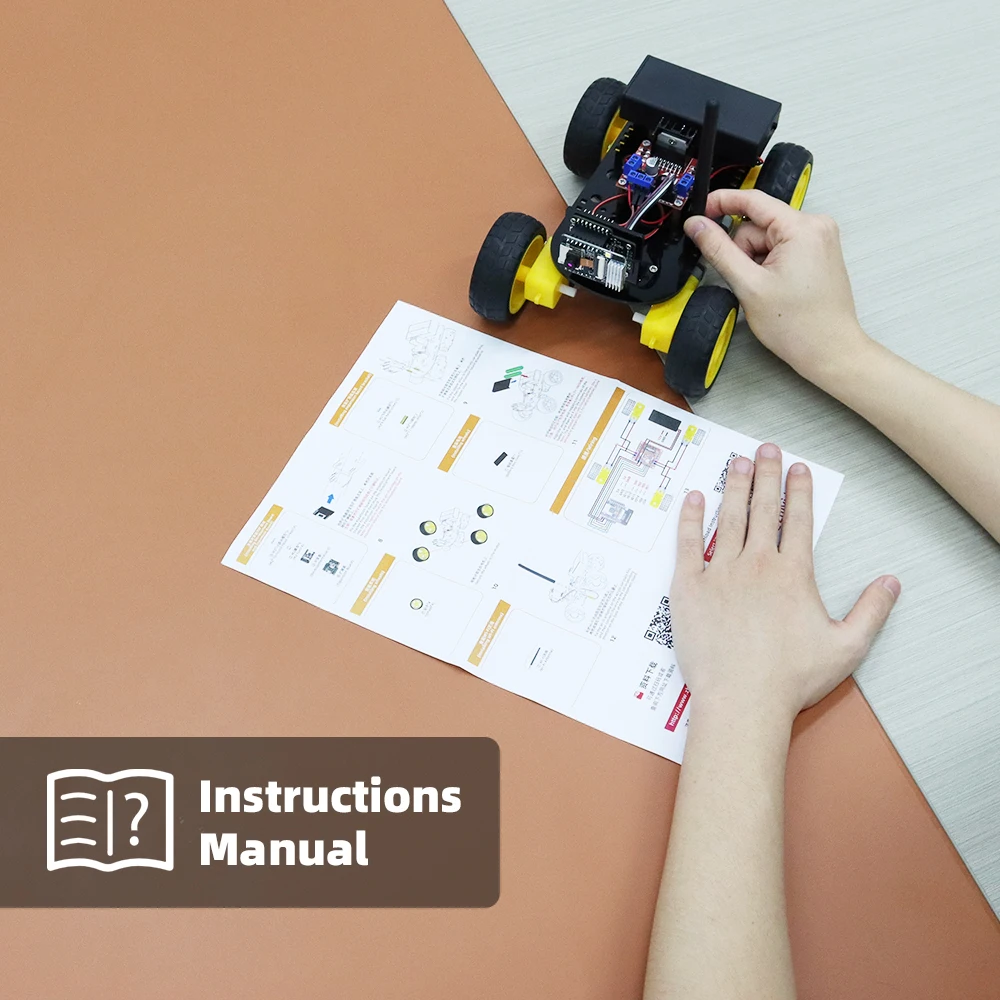 Arduino Robot Kit Complete Robotic Kit for Arduino Starter Kit Programming ESP32 Smart Robot WIFI Automation Educational Learn Set