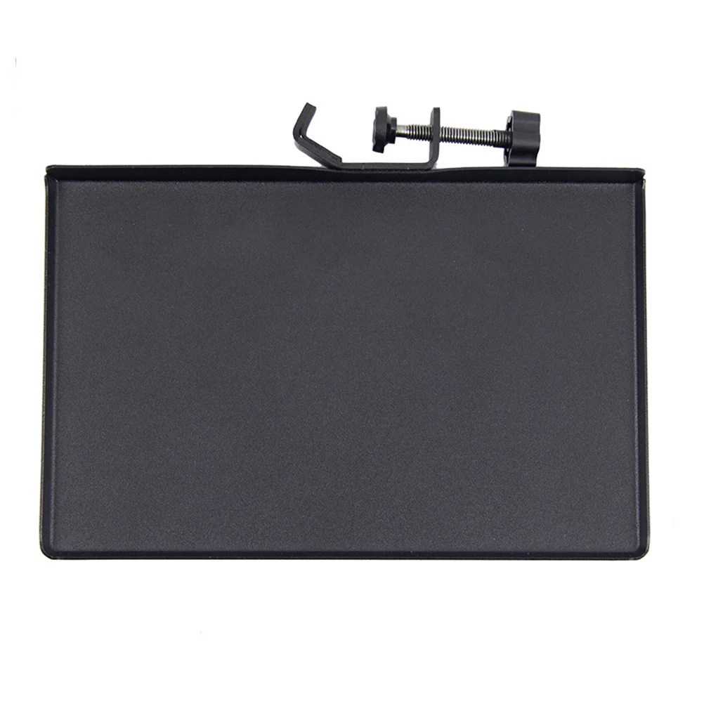 

Music Stand Microphone Tray Sound Broadcast Rack Live Card Mic Rack Stand Iron Clip-on Accessory